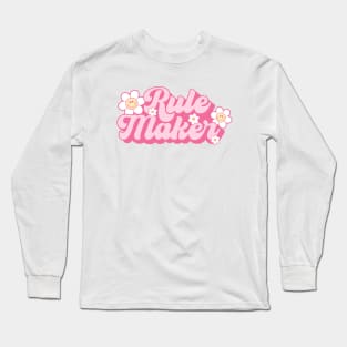 Rule Maker Mommy and Me Matching Long Sleeve T-Shirt